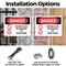 Signmission Oxygen In Use No Smoking Or Open Flame Danger Sign, Plastic, 10in W x 7in L, 2PK OS-2PACK-DS-P-710-L-1514 - alternate 5